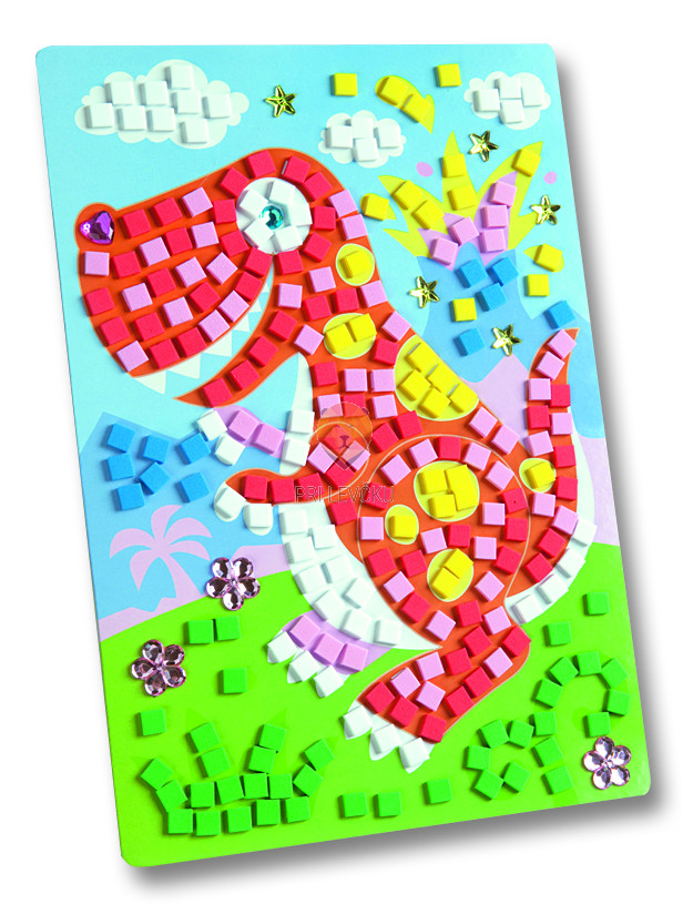 Moosgummi - Mosaik Set, Frosch Online Kaufen