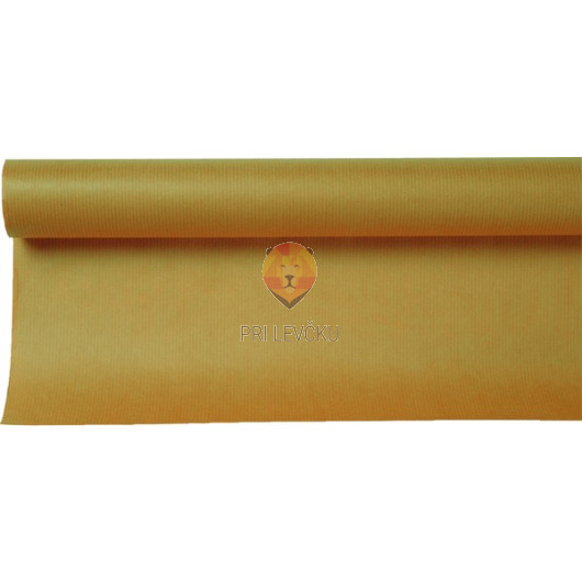 Zavijalni natron papir rjave barve 1x10 m