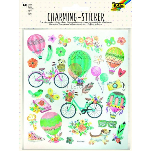 Nalepke Charming sticker Pomlad 60 kosov 