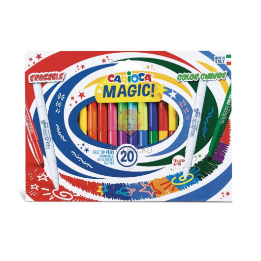 Flomastri Carioca Magic 20 kosov