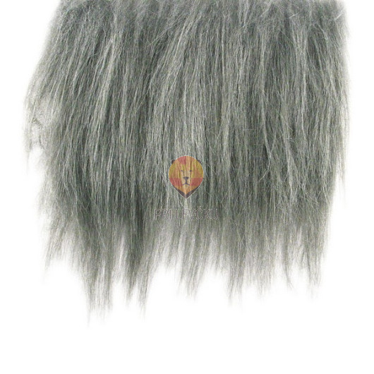 Dolg pliš sive barve 430g/m2 25x35cm