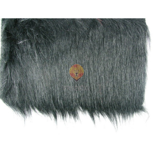 Dolg pliš črne barve 430g/m2 25x35cm