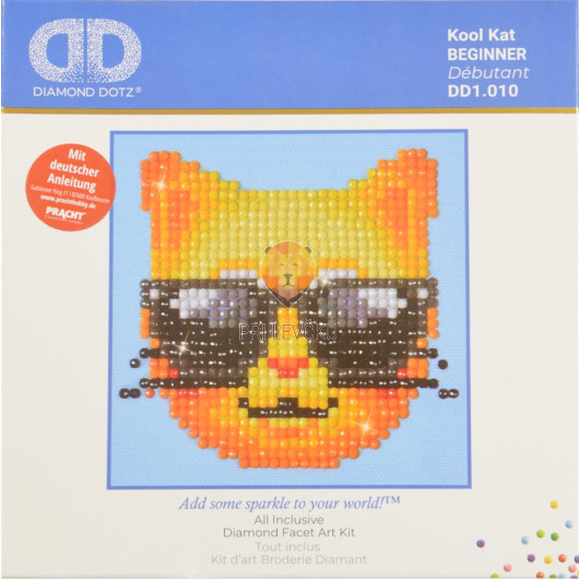 Diamond Dotz začetni set Kool Kat