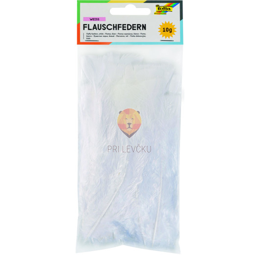 Perje bele barve 10g