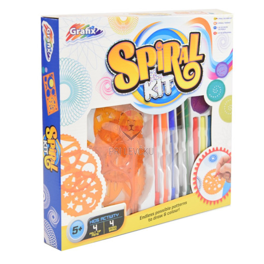 Set za spirografijo 37 kosov