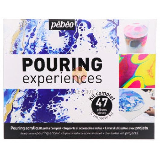 Veliki set POURING EXPERIENCES 47 kosov