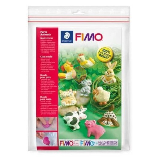 Kalup Fimo za modelirne in keramične mase Živali 1 kos