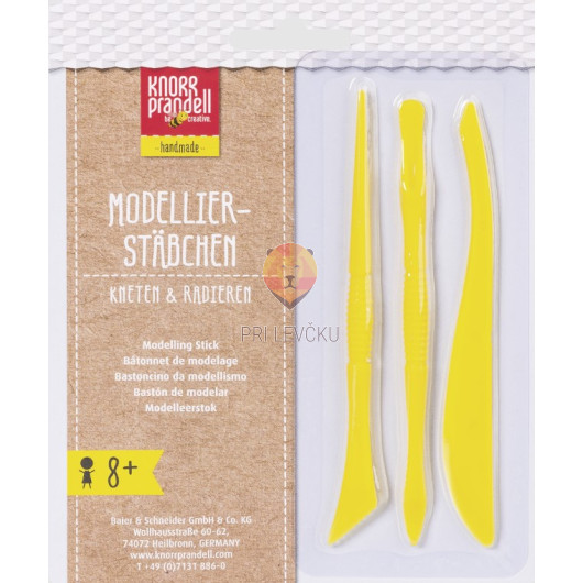 Plastične modelirke 3 kos
