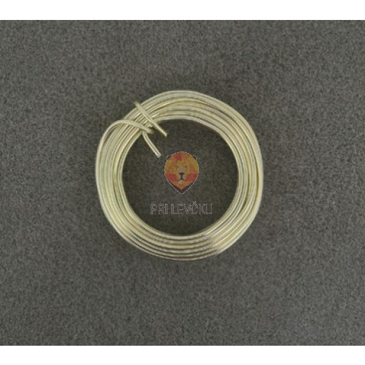 Aluminijasta žica šampanjec barve 2mmx5m