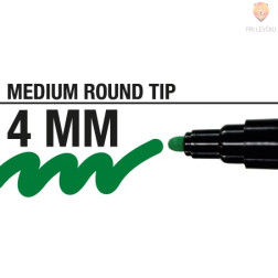 Akrilni flomaster debeline 4mm 1 kos