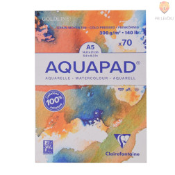 Akvarelni blok Aquapad Goldline A5 70/1 300g/m2