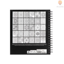 Pobarvanka mandala 23x25cm 30 listov mandal