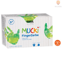 Prstne barve MUCKI set 6x150ml 