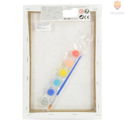 Platno pobarvanka po številkah Astronavt set 20x29cm