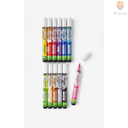 Colorex set akvarelnih transparentnih tušev v flomastru 12/1