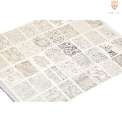 Pobarvanka Colouring book z bleščicami 40 motivov 250g/m2 Riba
