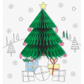 Pobarvanka 3D “Christmas” – ustvarjalni komplet za praznični čas - image 2
