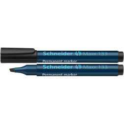 Permanentni marker Schneider Maxx 133 s poševno konico (1–4 mm)