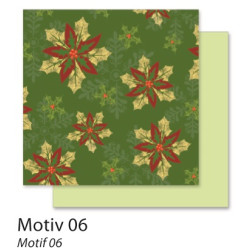 Design papir motiv Božič 06 5 kosov