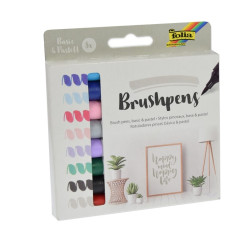 Brushpens set Basic in Pastel 8 kosov