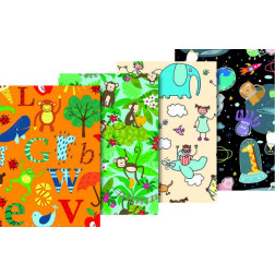 Zavijalni papir Kids fun 80 g/m2 70 x 200 cm 