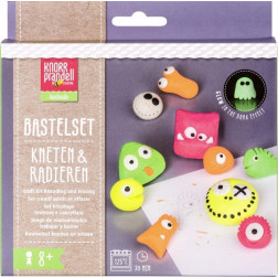 Set modelirne mase za izdelavo radirk CRAZY NEON