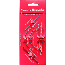 Set igel za preproge, usnje in močne tkanine 6 kosov