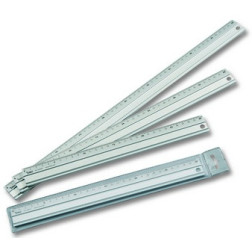 Aluminijasto ravnilo dolžine 30 cm