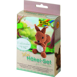 Set za kvačkanje mini živalice Veverica