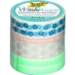 Set washi lepilnih trakov Hygge 4 kosi 