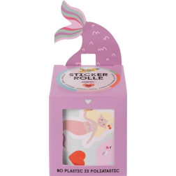 Nalepke v roli morske deklice in morski svet – Mermaids 4 m, 368 nalepk