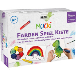 Akvarelni flomastri MUCKI set PLAY ME PAINTBOX 6xflomastri
