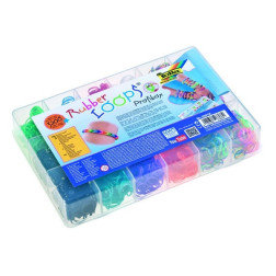 Set gumijastih vrvic v škatli 3200 kosov 