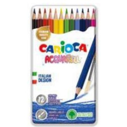 Akvarelne barvice Acquarell v kovinski škatli 12 kosov 