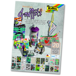 Motivblok Graffiti 24cmx34cm 20 listov