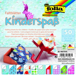 Origami Kinderspass 15x15 cm 50 listov