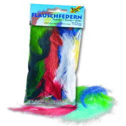 Perje barvno mix barv 10g