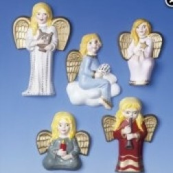 Kalup za ulivanje Angelčki z glasbili
