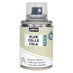7A Lepilo v spreju za poslikavo tekstila s šablonami 100ml
