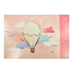 Šolski risalni blok Balon 140g/m2 A3 20 listov