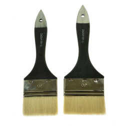 Široki ploščati čopič Tara iz naravnih vlaken, 1 kos