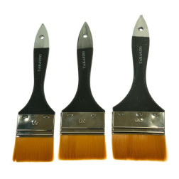 Široki ploščati čopič Tara iz poliamidnih vlaken, 1 kos