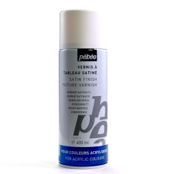 Akrilni lak - saten premaz za akrilne barve v spreju Satin Varnish 200ml