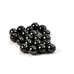 Perle magnetne 8mm črne barve 20/1