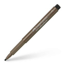 Pigmentiran tuš Calligraphy rjav Faber-Castell Pitt Artist Pen