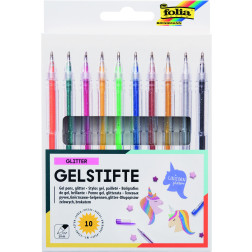 Gel pisala Black Style Glitter 10 kosov