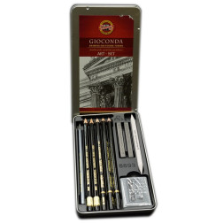 Set svinčnikov za risanje in senčenje 10/1 Koh-I-Noor