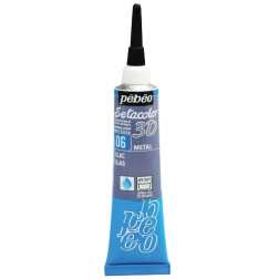 Kontura za poslikavo tekstila svetleča Setacolor 3D Gloss Effect 20ml