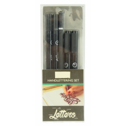 Handlettering set pisal 5 kosov