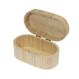 Lesena škatlica 15,5x8x7cm 1 kos